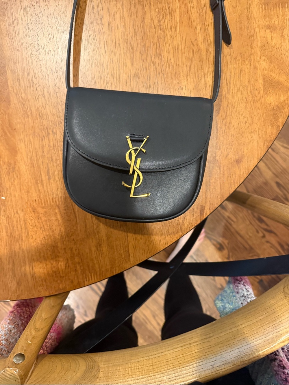 YSL like Black Shoulder Bag